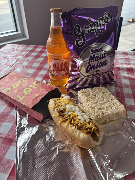 Chili Cheese & Onion Dog